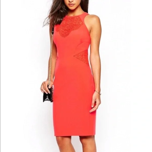 karen millen red pencil dress karen millen red pencil dress
